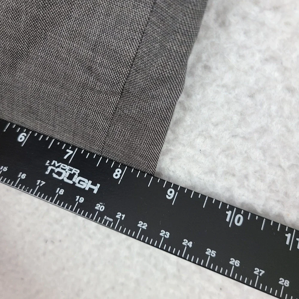 Banana Republic Dress Pants Mens 35x32 Taupe Spice Slim Fit Marzotto Wool Slacks